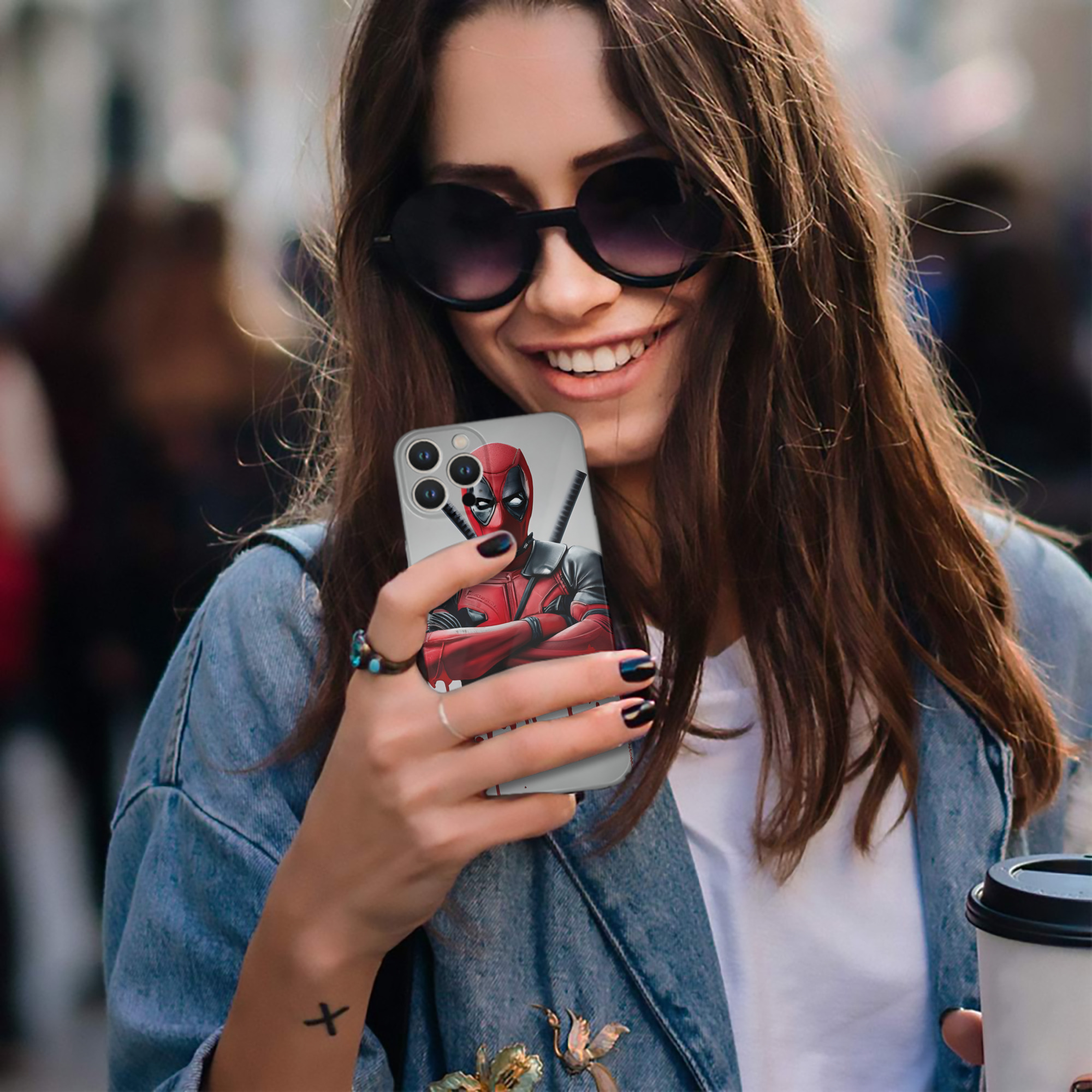 （画像用） Deadpool デッドプール 【iPhone 14シリーズ対応】ハードケース